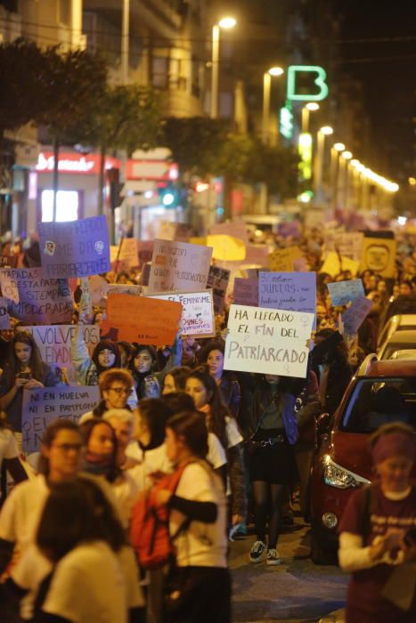 Manifestación 8M en Elche