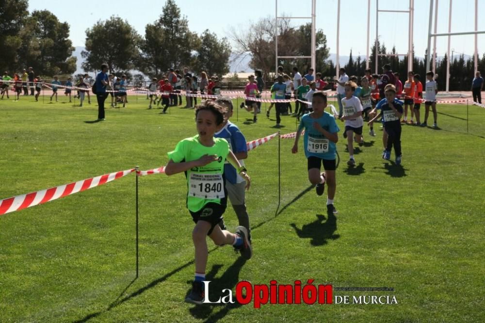 Final Cross Escolar de Lorca: Benjamin masculino