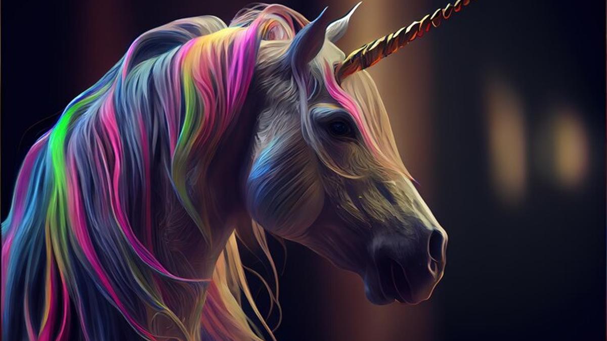 El unicornio existió en la realidad, pero se parecía poco al de la imagen.