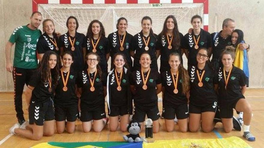 El Rocasa Remudas, tercer clasificado en el Campeonato Estatal de Cadetes