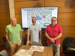 Siero redacta el primer proyecto de saneamiento para 2027: será en San Miguel de la Barreda  y costará 390.000 euros
