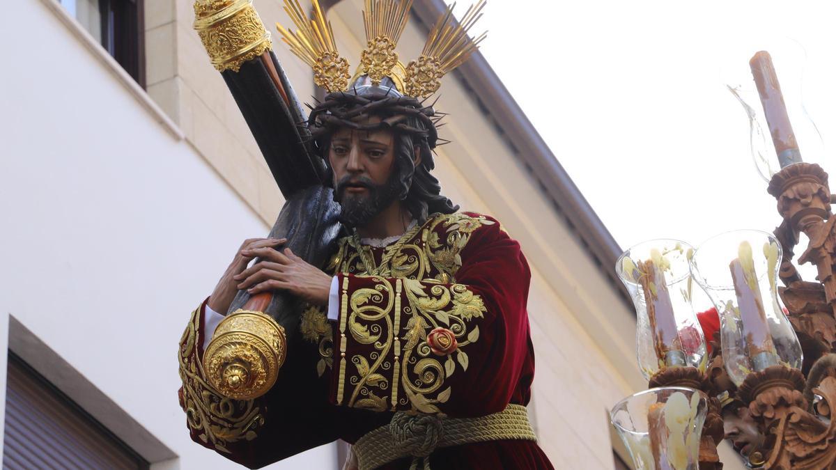 Cristo del Buen Suceso en una procesión.