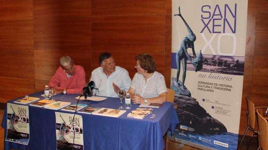 Presentación de las jornadas ayer en Sanxenxo. // G. Santos