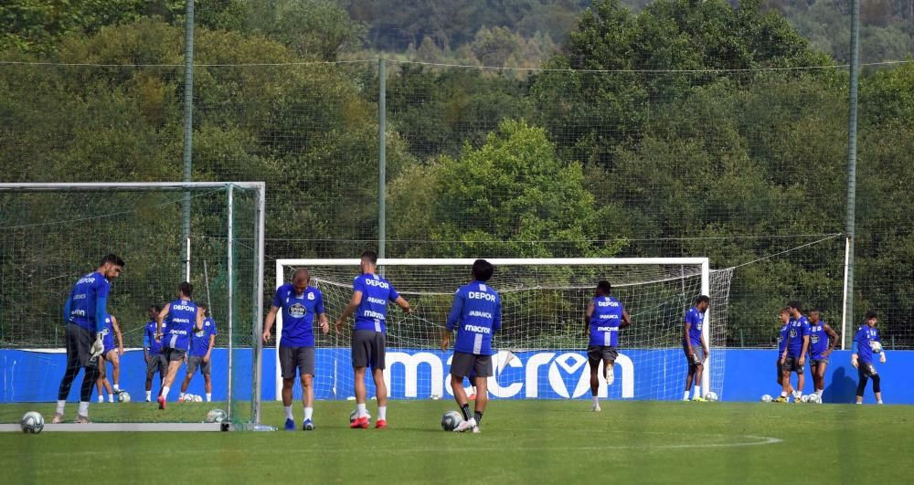 Vuelven a Abegondo los entrenamientos colectivos