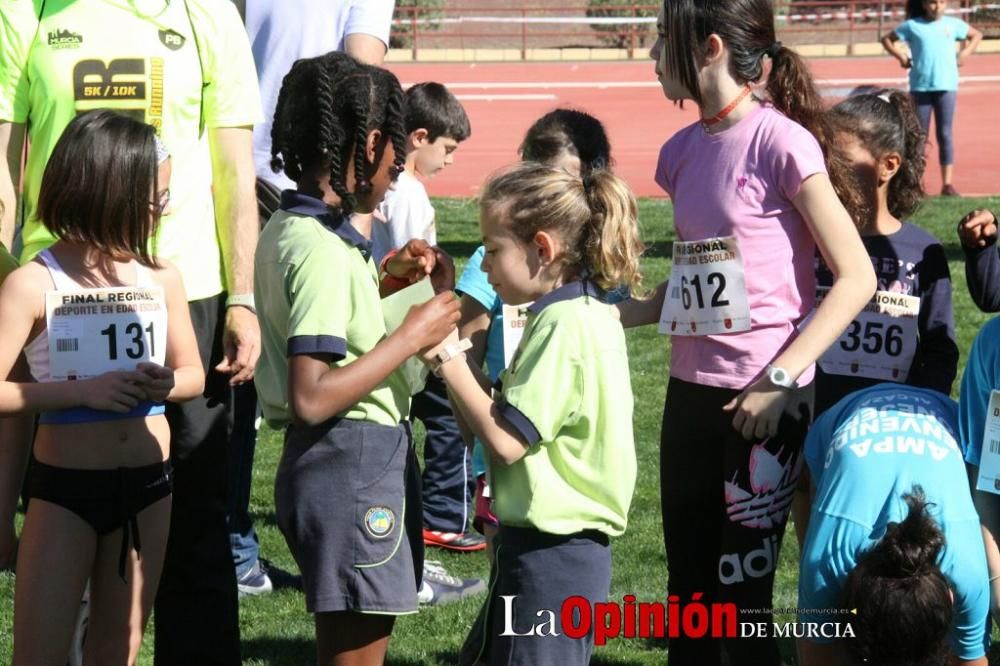 Final Regional Escolar de Cross de Campo a través