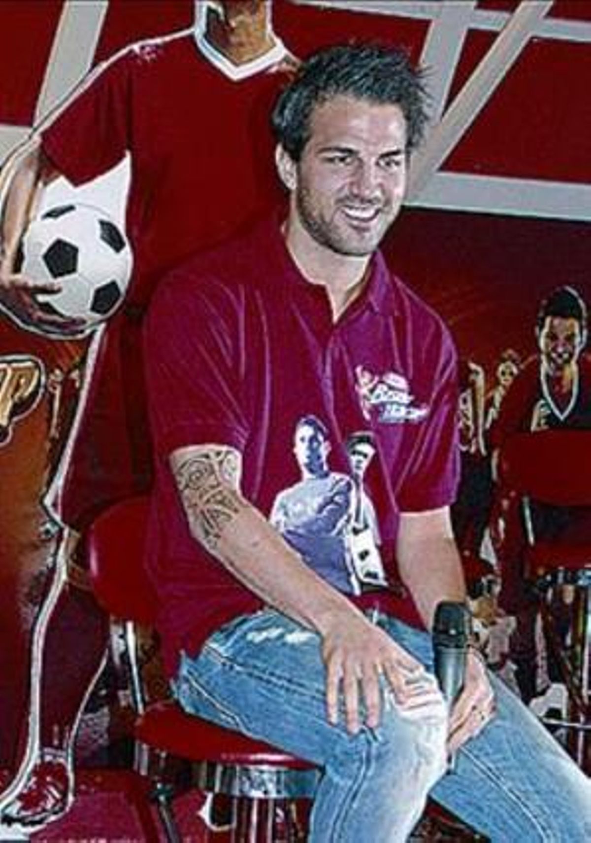 Cesc, a Jakarta (Indonèsia). Cesc, a Jakarta (Indonèsia).