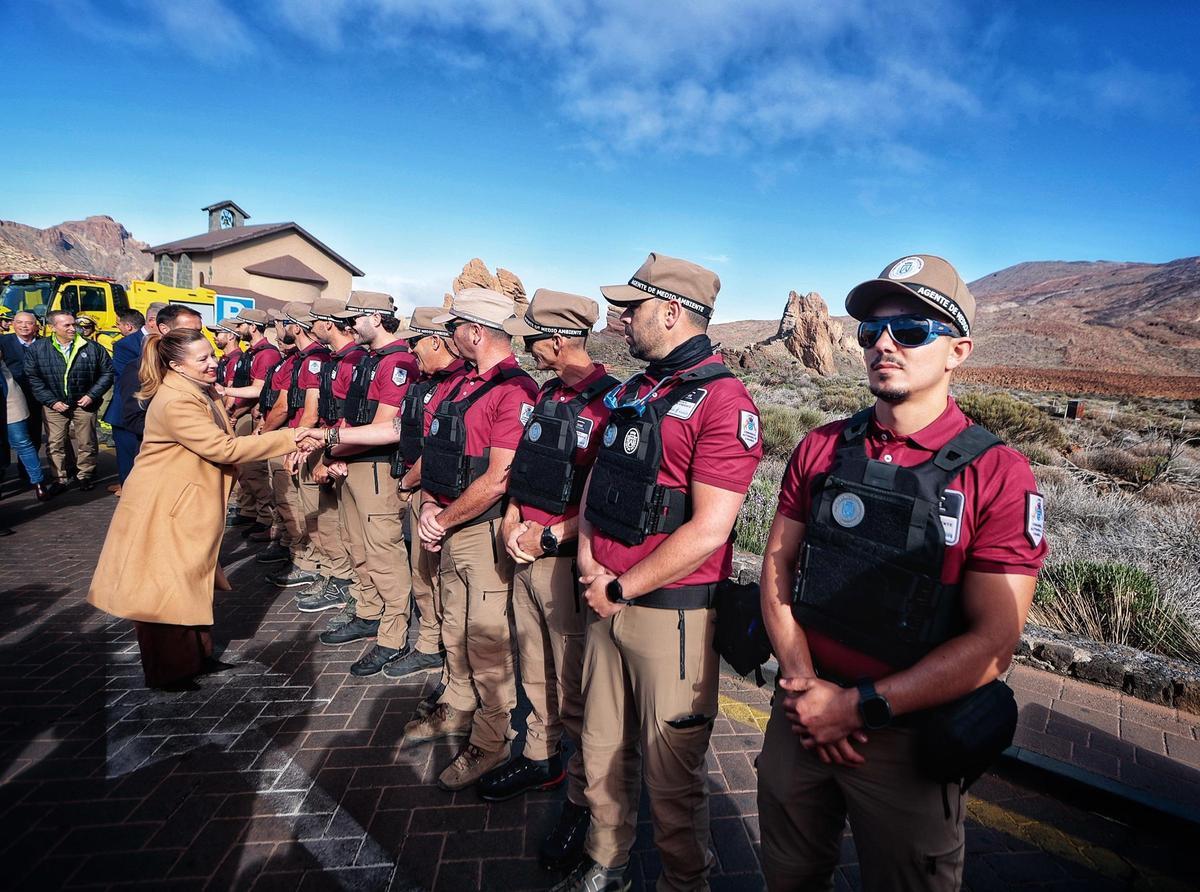 Firma de la transferencia de competencias del Parque Nacional del Teide