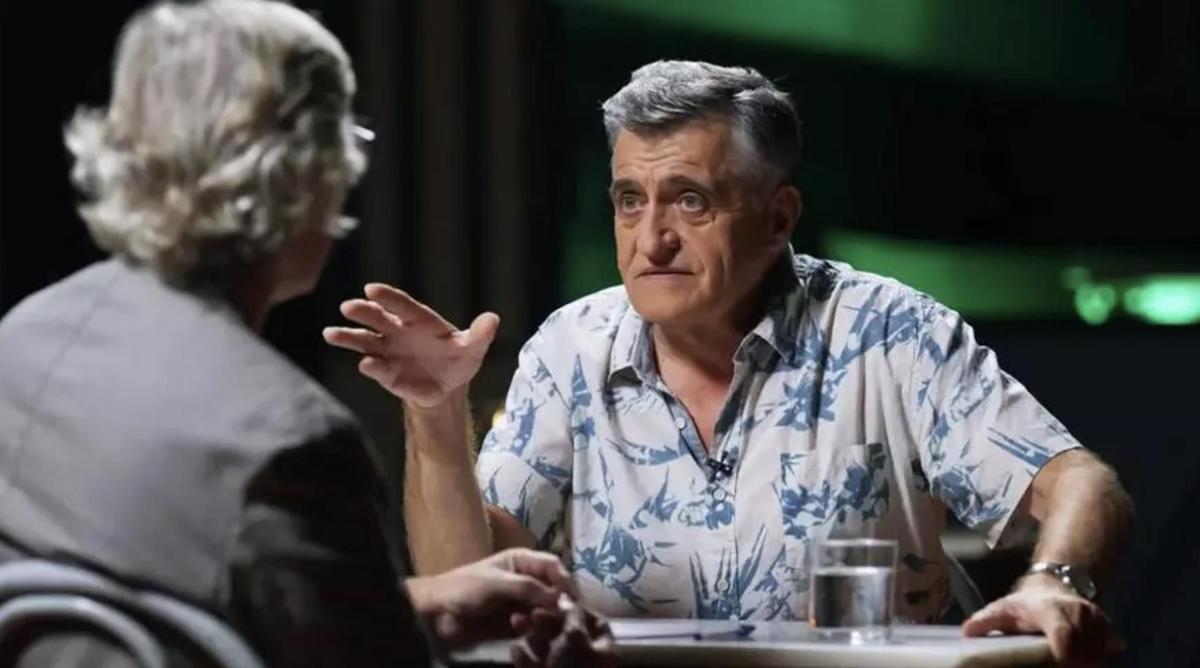 David Trueba y El Gran Wyoming.