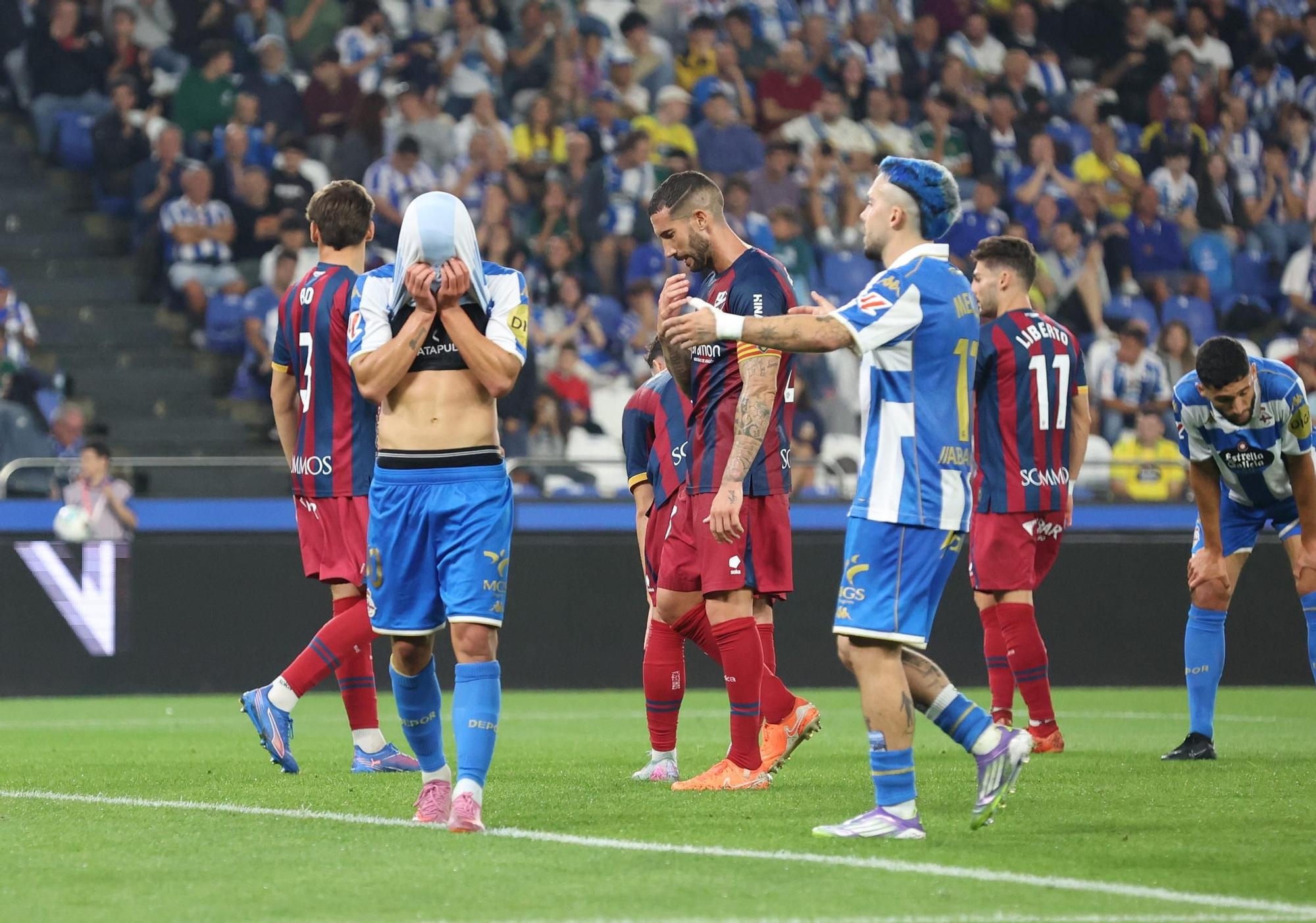 Las mejores imágenes del Deportivo - Huesca