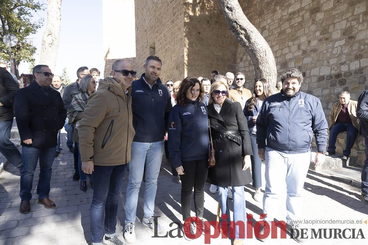 Así ha sido la visita de Isabel Díaz Ayuso a Caravaca de la Cruz