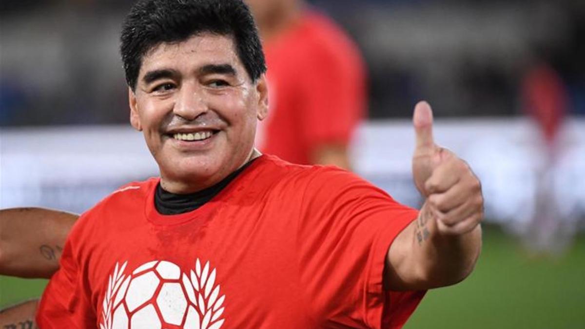 Maradona no quiere saber nada de lo que se le reclama