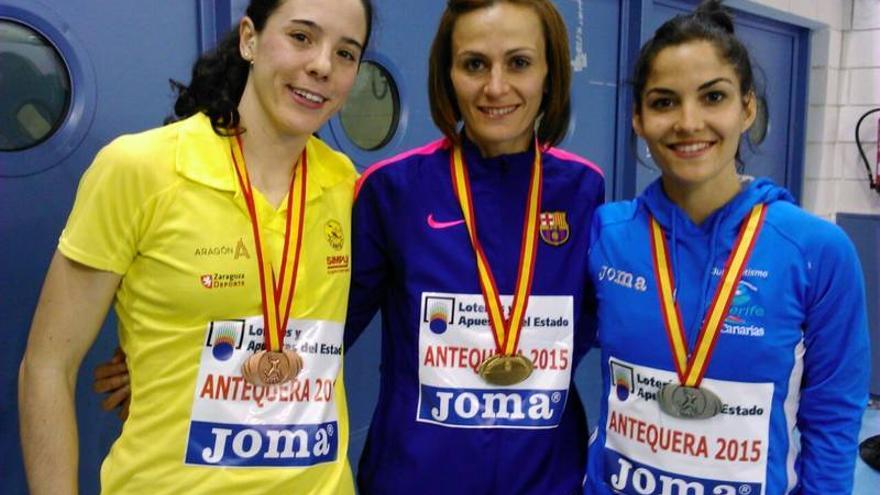 Laura Ginés se lleva el bronce en el pentatlón del Nacional