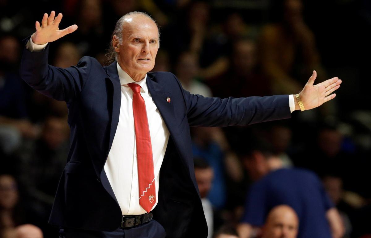 El Estrella Roja despidió este sábado a Dusko Ivanovic con las competiciones apenas en marcha