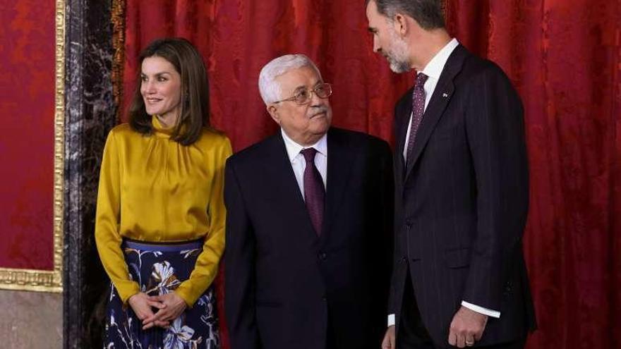 El Rey manifiesta a Abbas el apoyo español a la aspiración de un Estado palestino