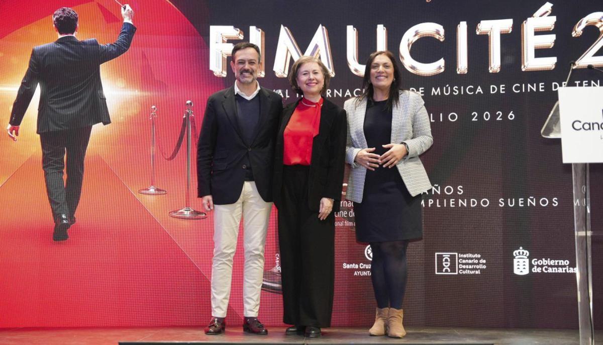 Presentación ayer del 20 aniversario de FIMUCITÉ en Fitur.