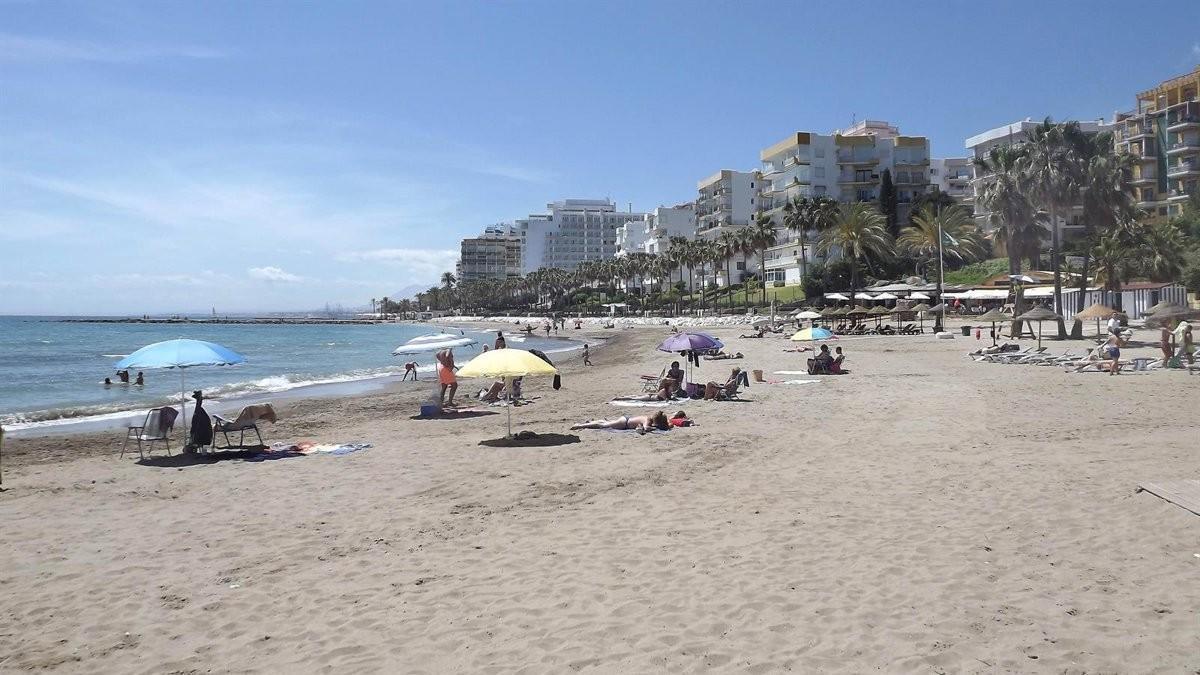 Vista del litoral de Marbella