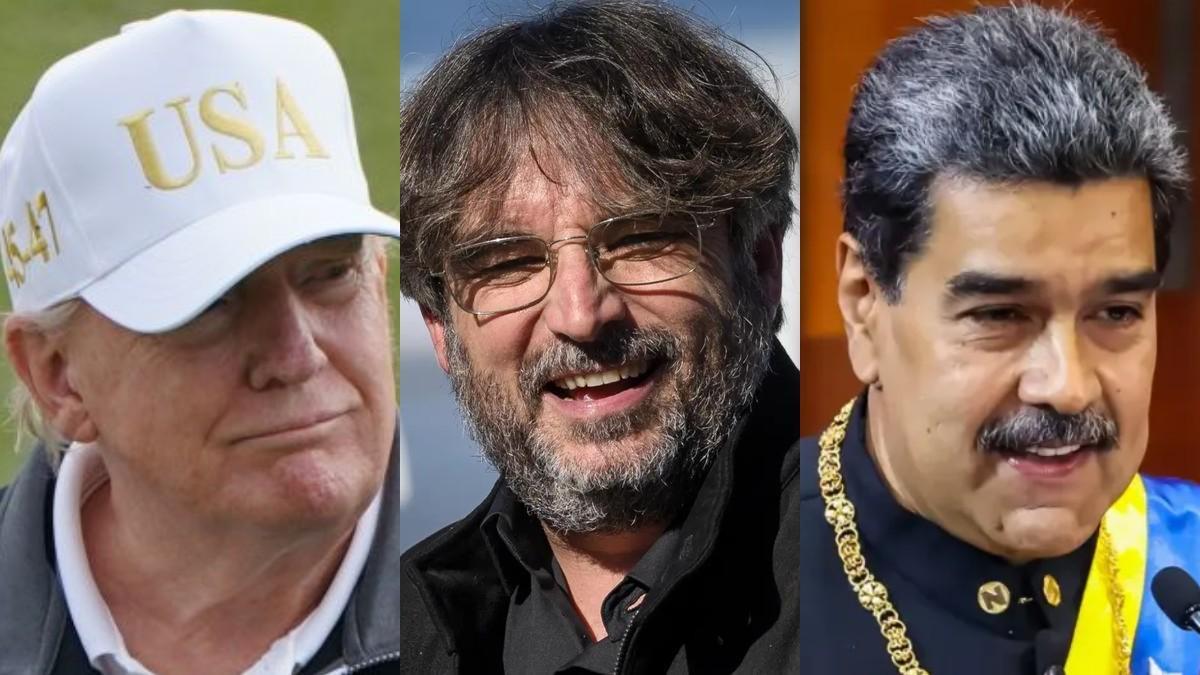 Donald Trump, Jordi Évole y Nicolás Maduro