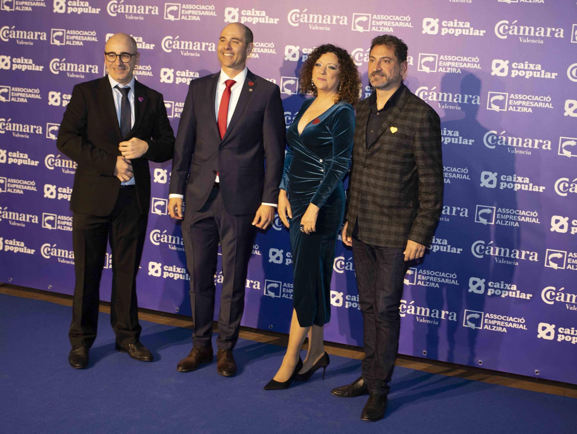 Las mejores imágenes de la Gala de la Economía de Alzira