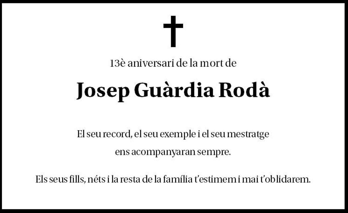 Josep Guàrdia Rodà