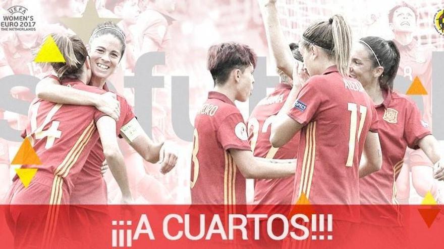 España cae ante Escocia pero se clasifica para cuartos de final