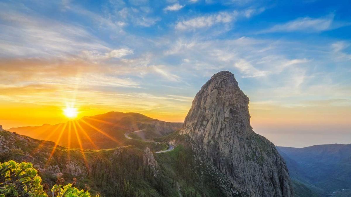 Roque Argando, La Gomera