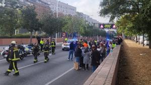 Cortada la Ronda Litoral de Barcelona por el incendio de un vehículo en un túnel