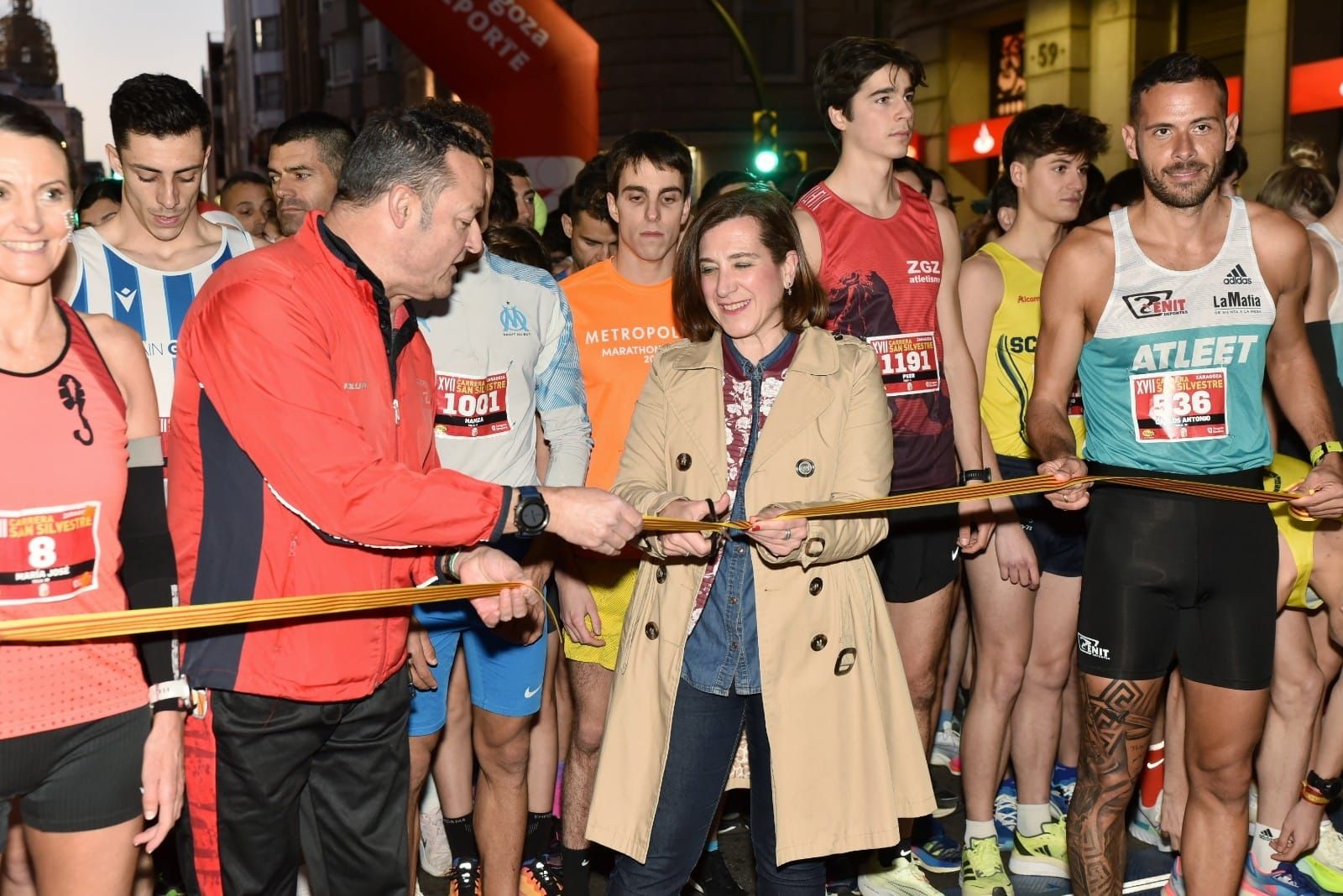 Luis Pastor y Cristina Espejo vencen la San Silvestre de Zaragoza 2022