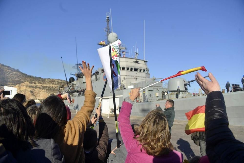 Los militares regresan a casa por Navidad