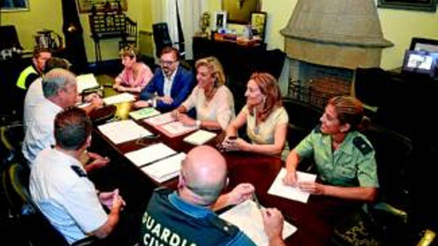 La Policía Nacional de Cáceres colaborará frente a los incendios