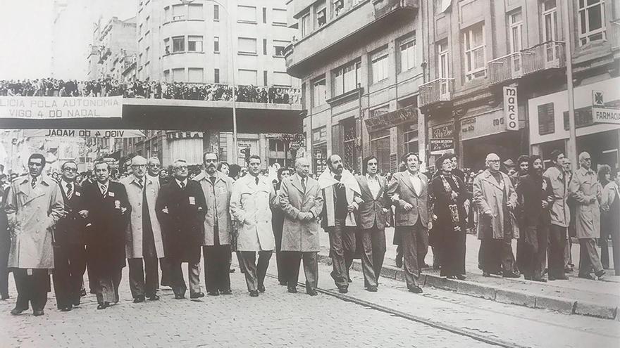Del fletán al &quot;¡Pases pro bus!&quot;: 12 manifestaciones históricas de Vigo