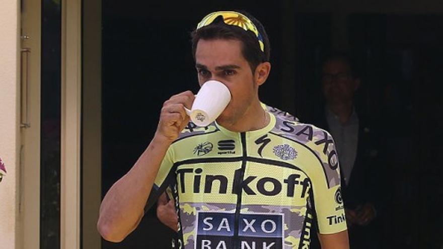 Alberto Contador, listo para el Tour