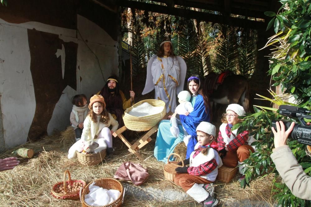 El mayor belén viviente de Galicia, en Dacón