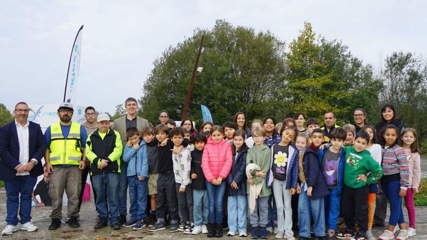 Participantes en la llegada del proyecto «Amiríos» . | FdV