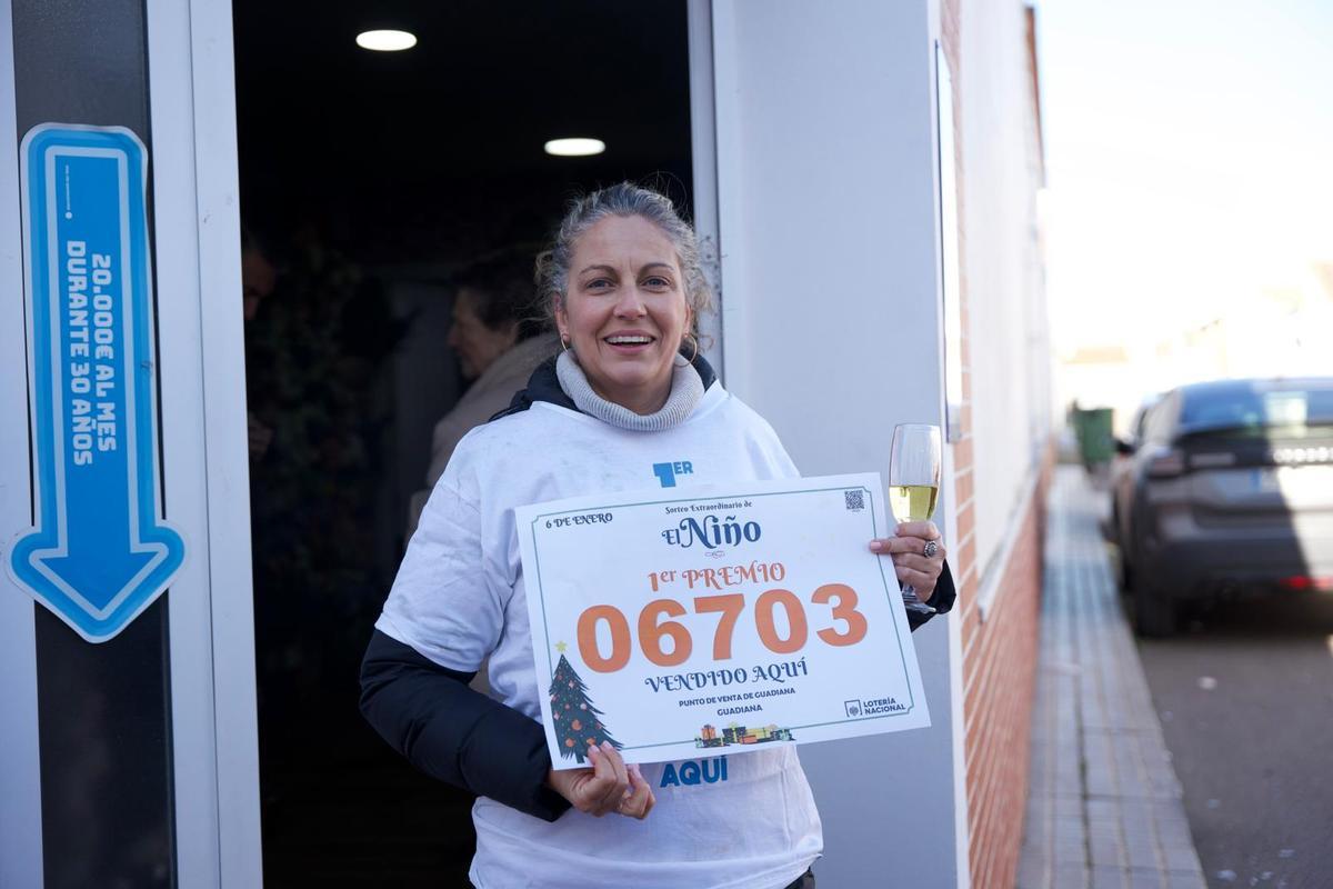 El Gordo del Niño sonríe a Guadiana: tres décimos premiados y una anécdota para el recuerdo