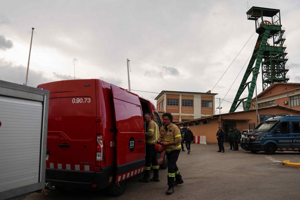 Tres treballadors morts a la mina de Súria després d’un despreniment
