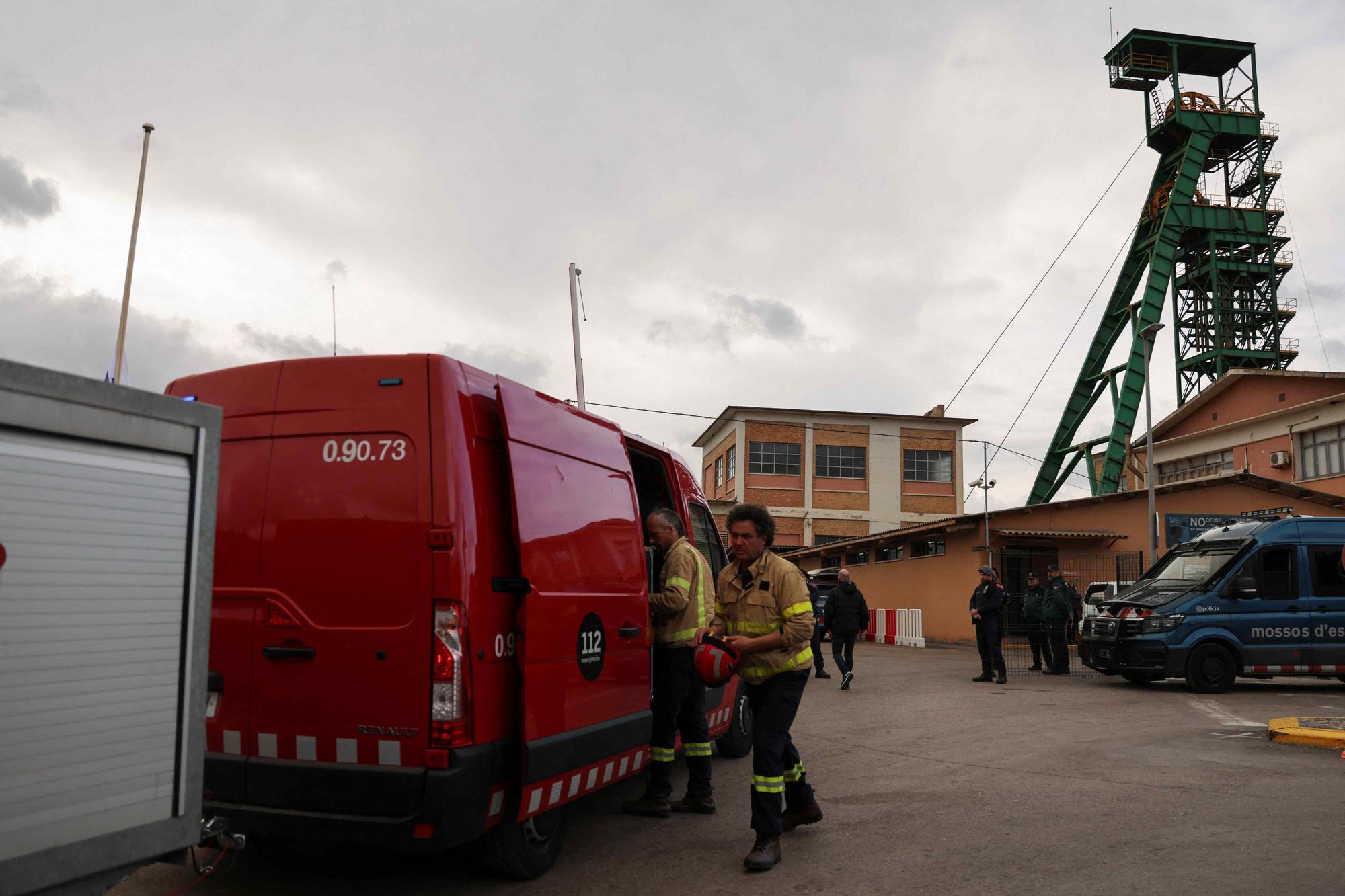 Tres treballadors morts a la mina de Súria després d’un despreniment