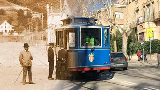 Multimedia | El último viaje del Tramvia Blau, un símbolo de Barcelona sin proyecto de vuelta 5 años después