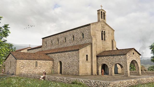 Exterior del templo // Imagen cedida por Anxo Miján