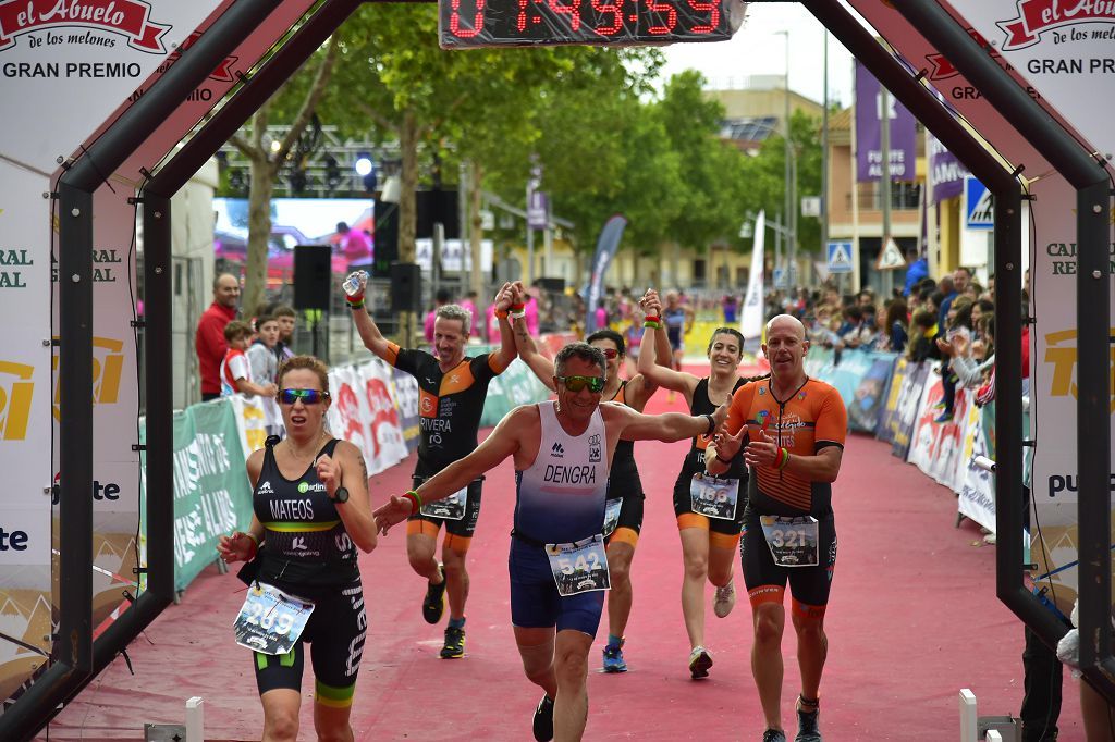 Llegada del triatlón de Fuente Álamo (I)