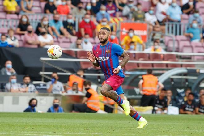 Las mejores imágenes del Barça - Levante: Ansu Fati, Depay, de Jong, Gavi, Nico...