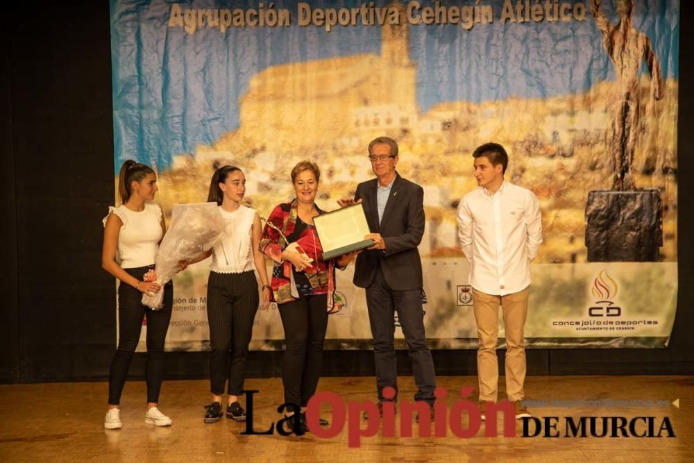 Gala de premios al Deporte murciano en Cehegín