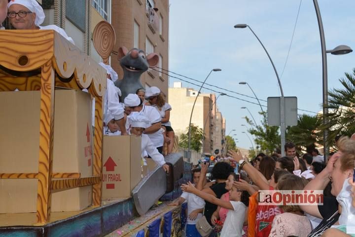 Desfile de carrozas Fiestas de Cieza 2015