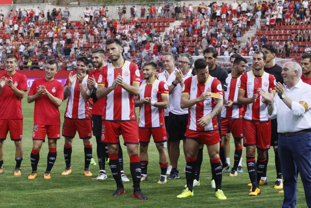 El Girona es presenta a Montilivi davant el Manchester City