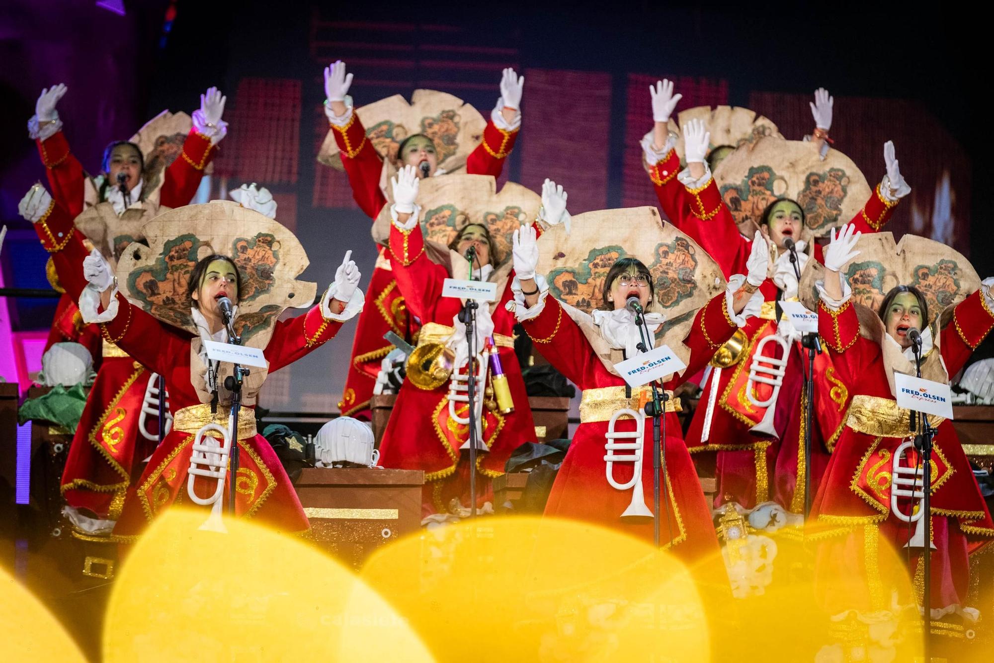 Redoblones, murga telonera