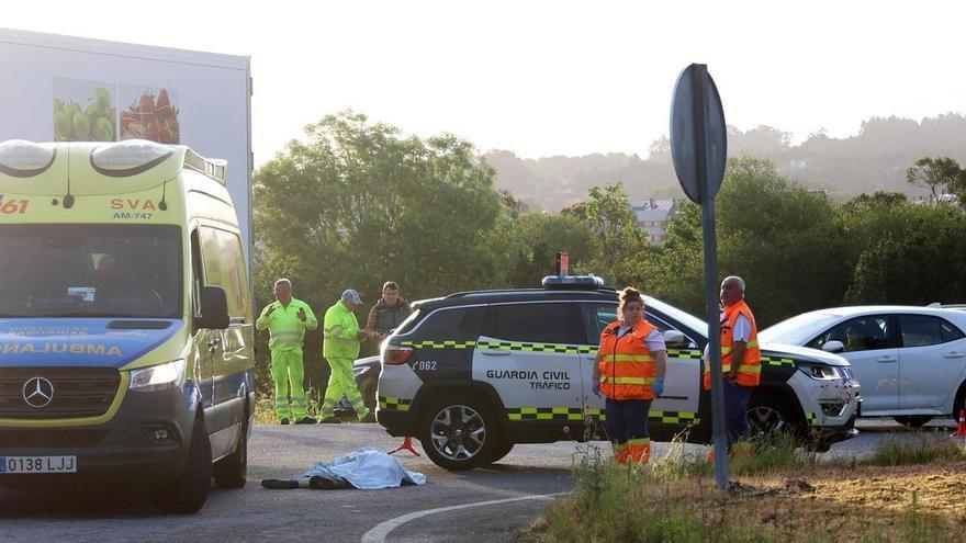 Envían a prisión al camionero que causó el atropello mortal en Pontevedra y no se paró