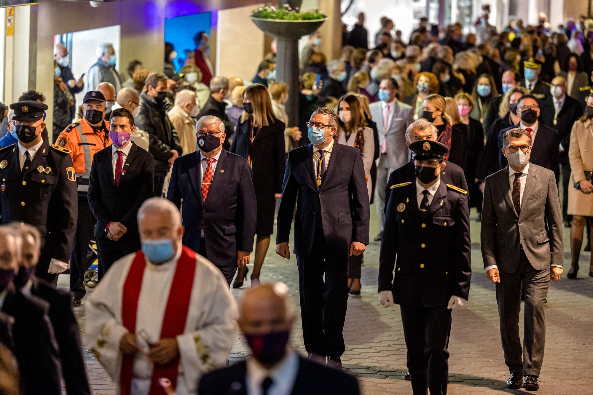 Sant Jaume vuelve a recorrer las calles en las Fiestas de Benidorm