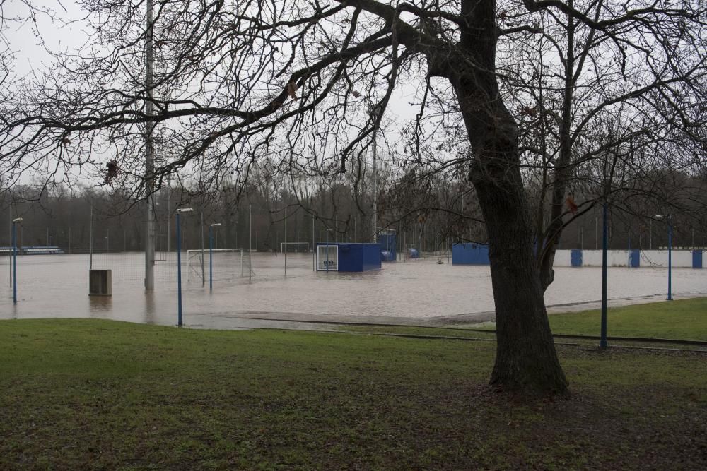 Las inundaciones en El Requexón