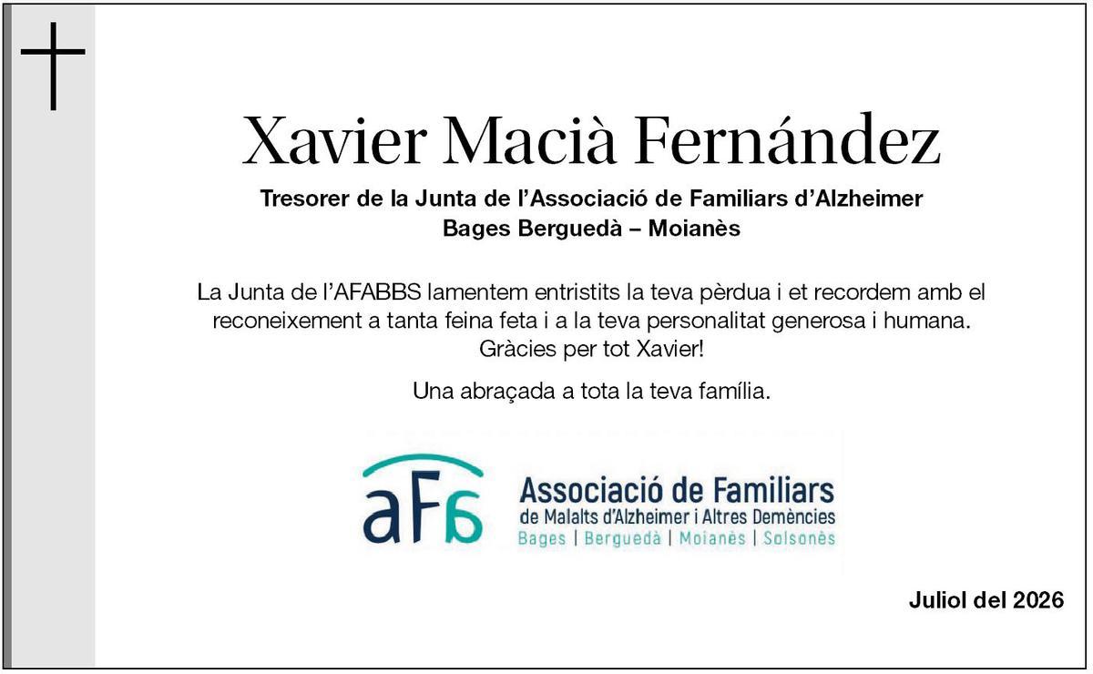 XAVIER MACIÀ FERNÁNDEZ