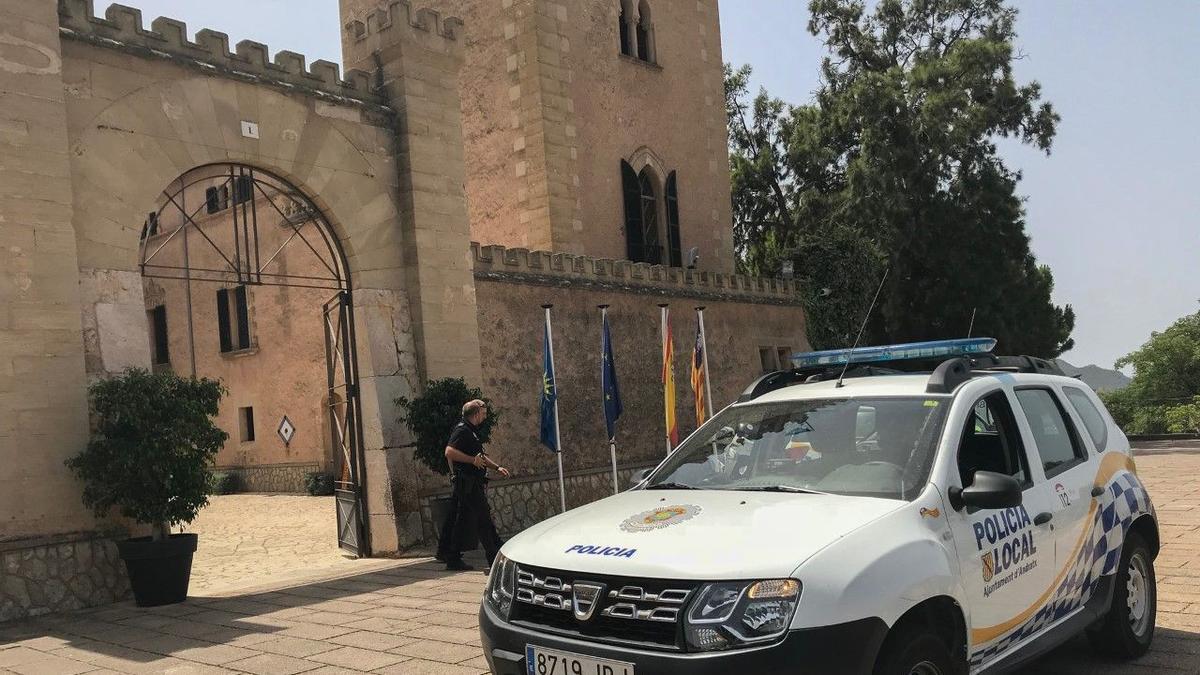 Una imagen del castillo de Son Mas, sede del Ayuntamiento de Andratx.