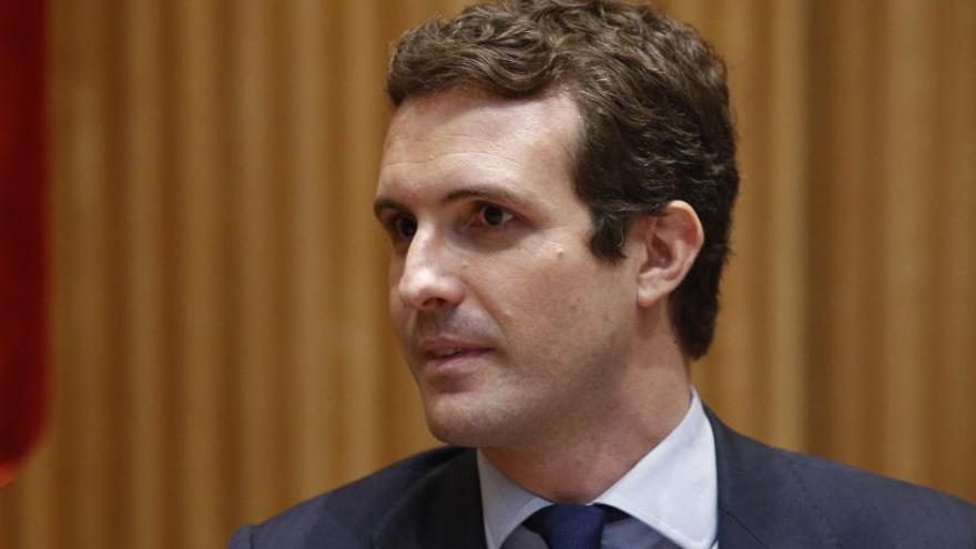 El líder del PP, Pablo Casado.